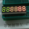 तापमान संकेतक के लिए 6 अंकों का तिरंगा 7 सेगमेंट एलईडी 45x18 मिमी प्रदर्शित करता है: